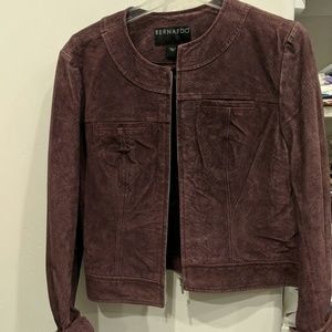 Leather jacket